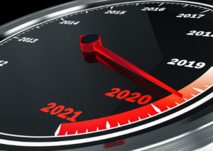 Speedometer between 2019 and 2020