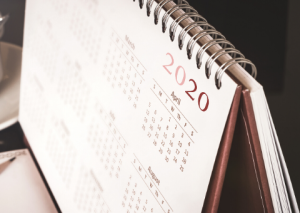 2020 calendar
