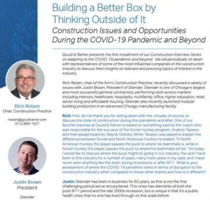Image of Construction Issues and Opportunities during COVID-19 brief