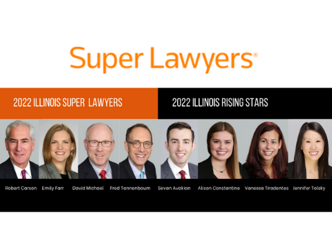 Congratulations to Gould & Ratner Partners named Super Lawyers
