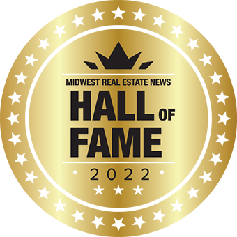 Midwest Real Estate News Hall of Fame 2022 Badge