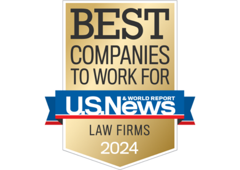 US News Best Companies to Work For 2024 badge