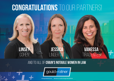 Congratulations to Gould & Ratner partners recognized as Crain's Notable Women in Law