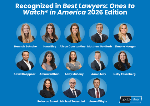 Gould & Ratner recognized in Best Lawyers Ones to Watch 2026