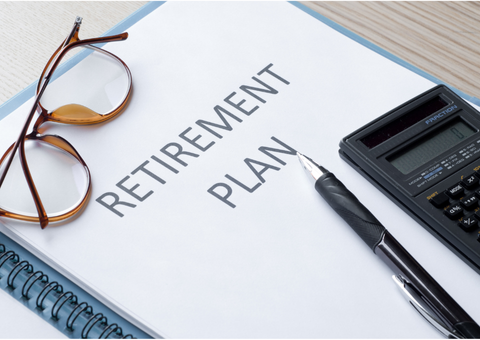 Retirement Plan binder
