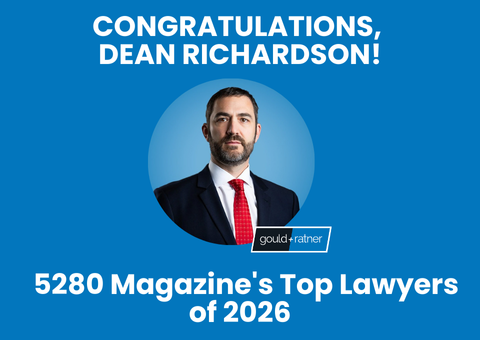 Dean Richardson recognized as 5280 Magazine's Top Lawyers 2026