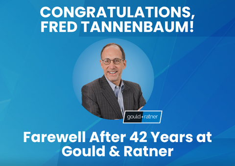 Congratulations Fred Tannenbaum retirement